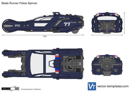 Blade Runner Police Spinner