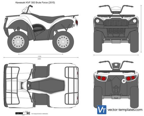 Kawasaki KVF 300 Brute Force