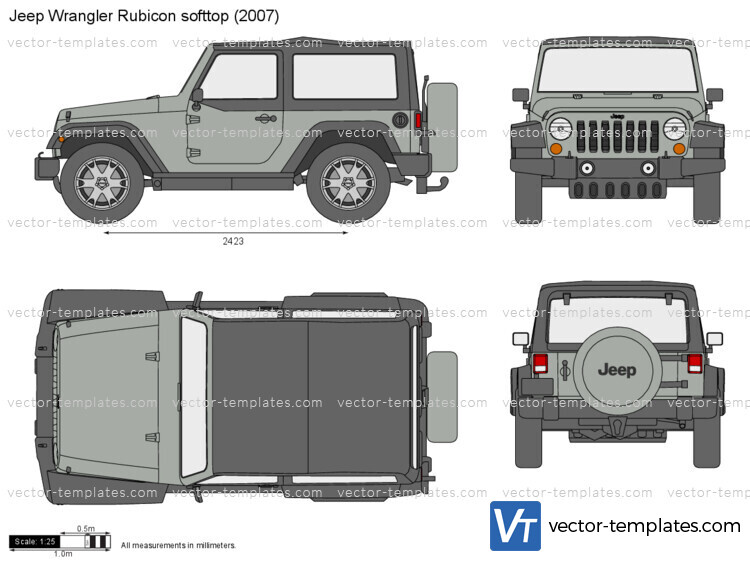 Jeep Wrangler Rubicon softtop