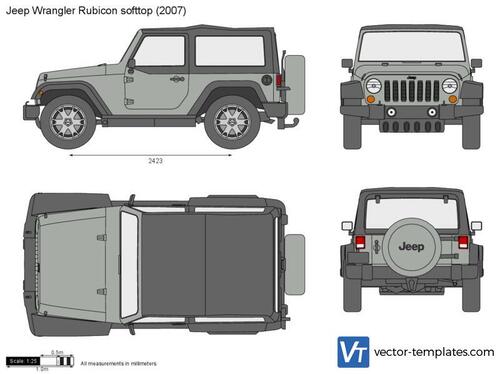 Jeep Wrangler Rubicon softtop