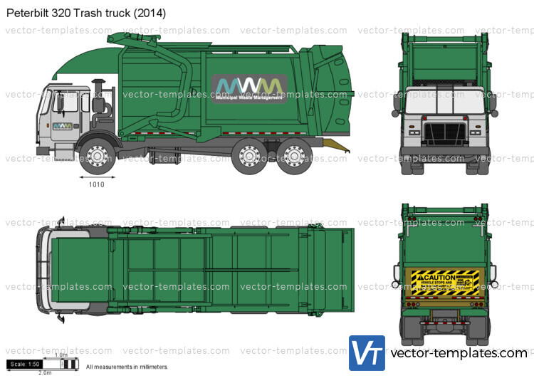 Peterbilt 320 Trash truck