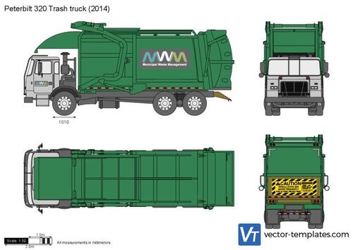 Peterbilt 320 Trash truck