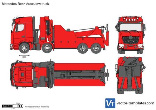 Mercedes-Benz Arocs tow truck