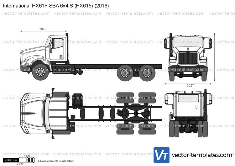 International HX61F SBA 6x4 S (HX615)