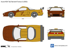 Acura NSX Tej Fast and Furious 2