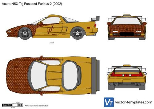 Acura NSX Tej Fast and Furious 2