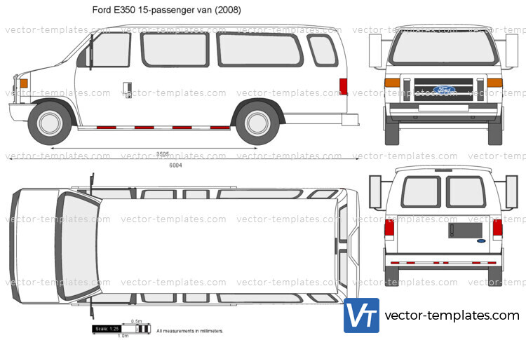 Ford E350 15-passenger van