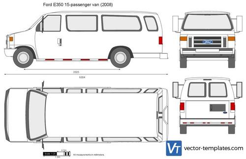 Ford E350 15-passenger van