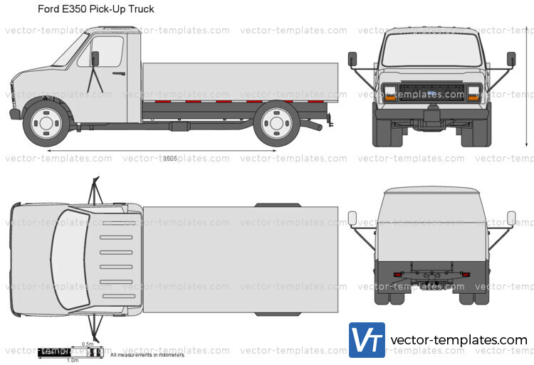 Ford E350 Pick-Up Truck