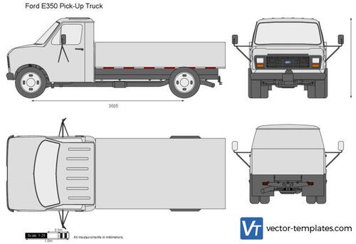 Ford E350 Pick-Up Truck