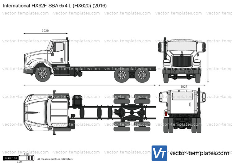 International HX62F SBA 6x4 L (HX620)