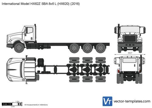 International Model HX62Z SBA 8x6 L (HX620)