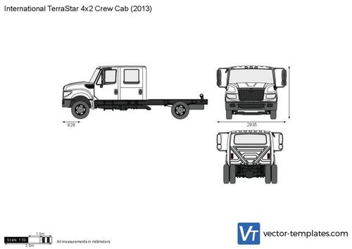 International TerraStar 4x2 Crew Cab