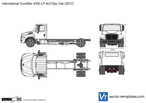 International DuraStar 4300 LP 4x2 Day Cab