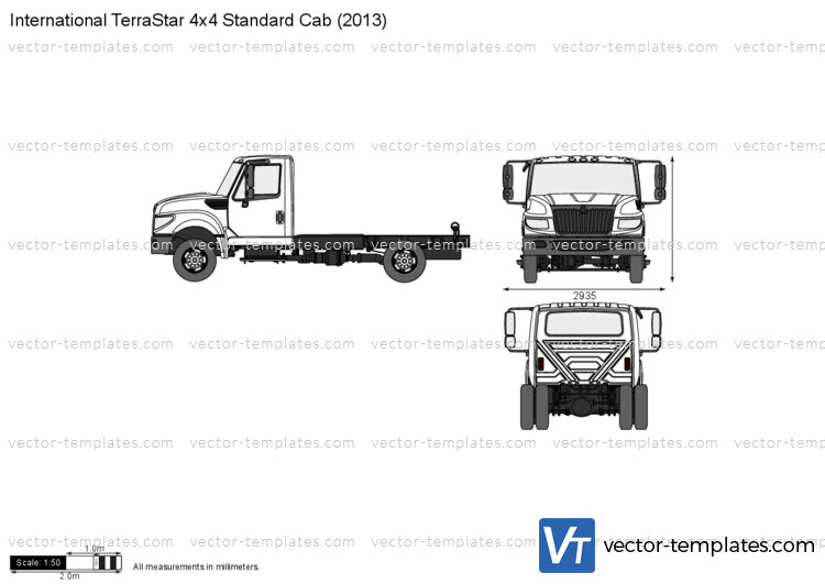 International TerraStar 4x4 Standard Cab