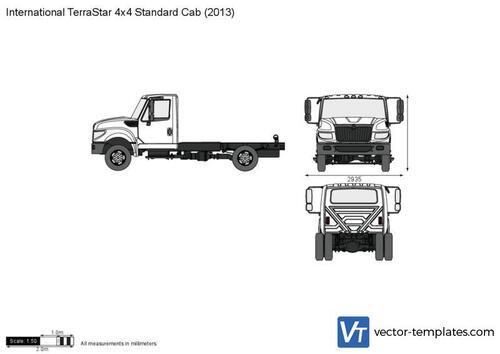 International TerraStar 4x4 Standard Cab