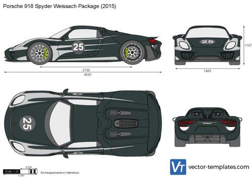 Porsche 918 Spyder Weissach Package