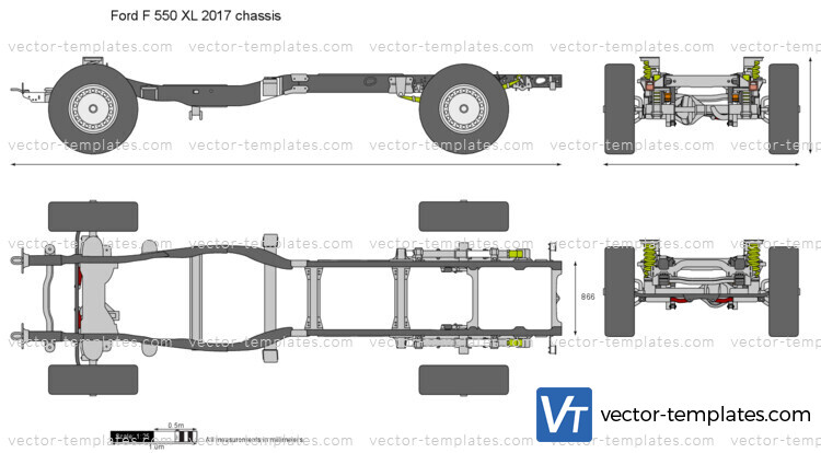 Ford F 550 XL chassis