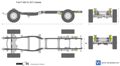 Ford F 550 XL chassis