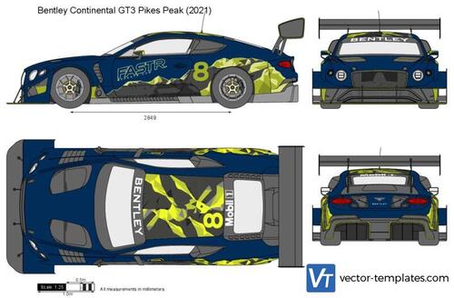 Bentley Continental GT3 Pikes Peak