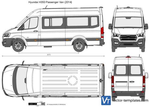 Hyundai H350 Passenger Van