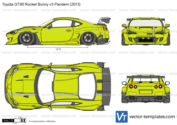 Toyota GT86 Rocket Bunny v3 Pandem