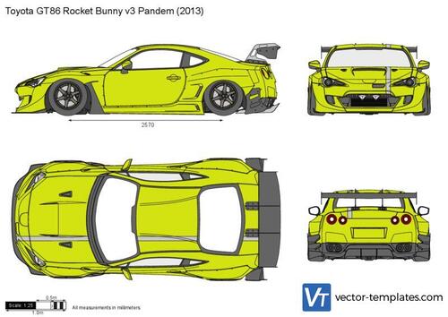 Toyota GT86 Rocket Bunny v3 Pandem