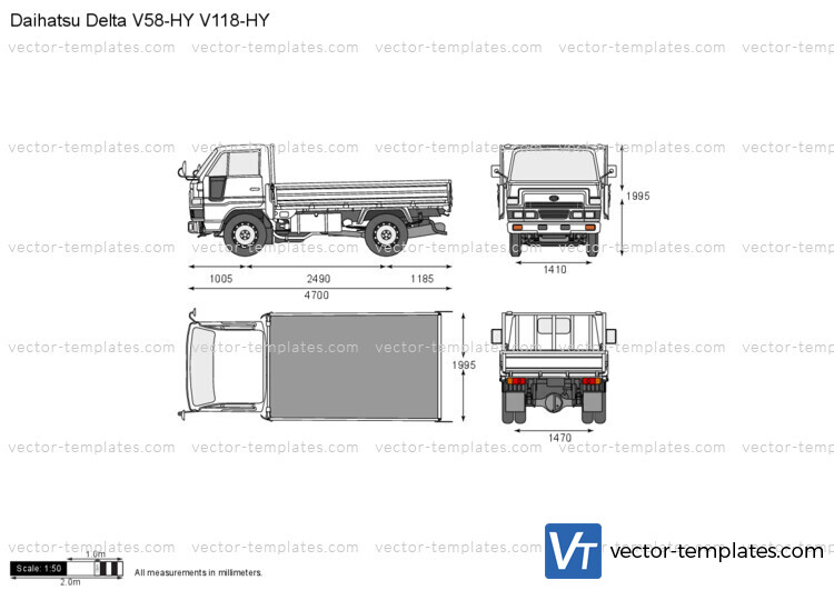 Daihatsu Delta V58-HY V118-HY