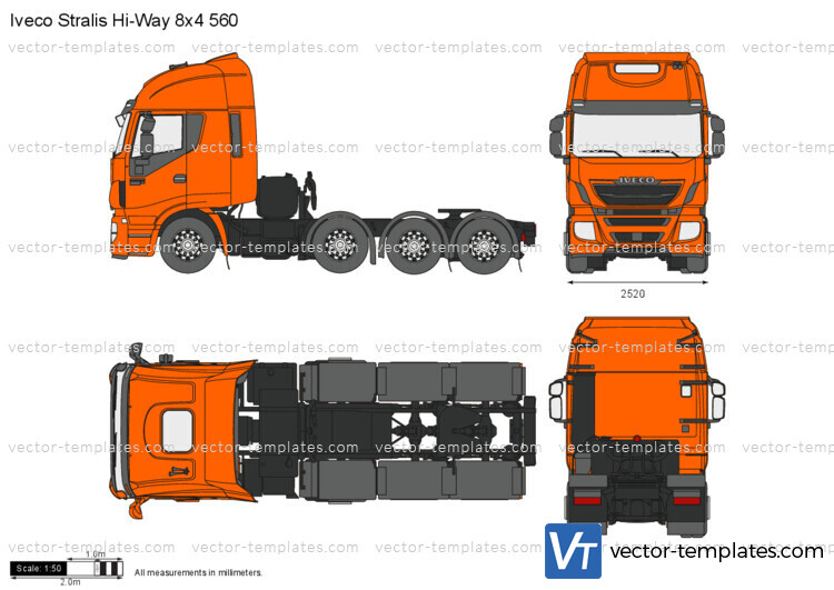 Iveco Stralis Hi-Way 8x4 560