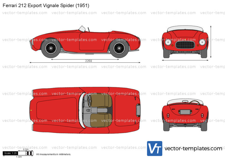 Ferrari 212 Export Vignale Spider