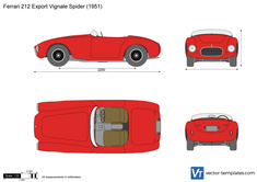 Ferrari 212 Export Vignale Spider