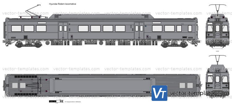 Hyundai Rotem locomotive