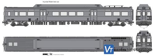 Hyundai Rotem train car