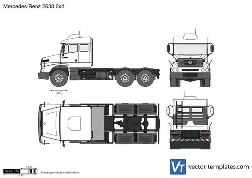 Mercedes-Benz 2638 6x4