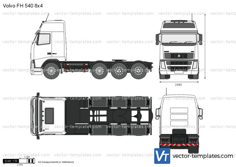 Volvo FH 540 8x4