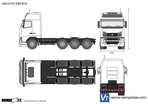 Volvo FH 540 8x4