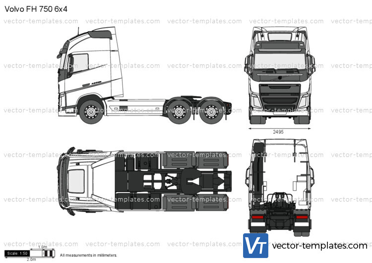 Volvo FH 750 6x4