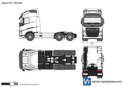 Volvo FH 750 6x4