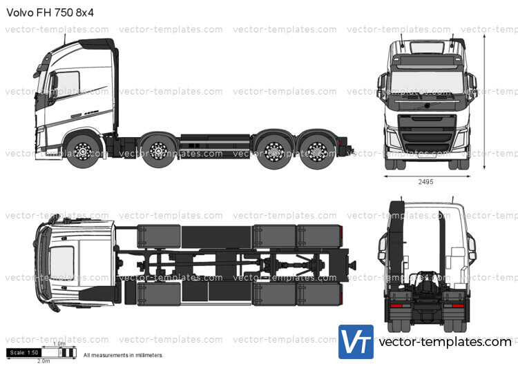 Volvo FH 750 8x4