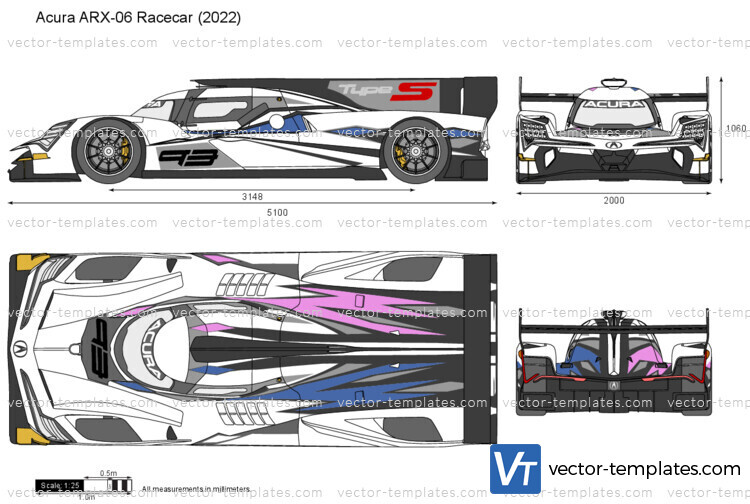 Acura ARX-06 Racecar