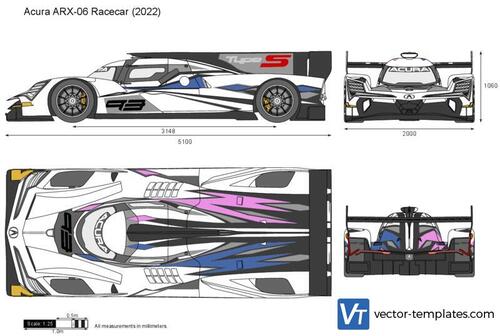 Acura ARX-06 Racecar