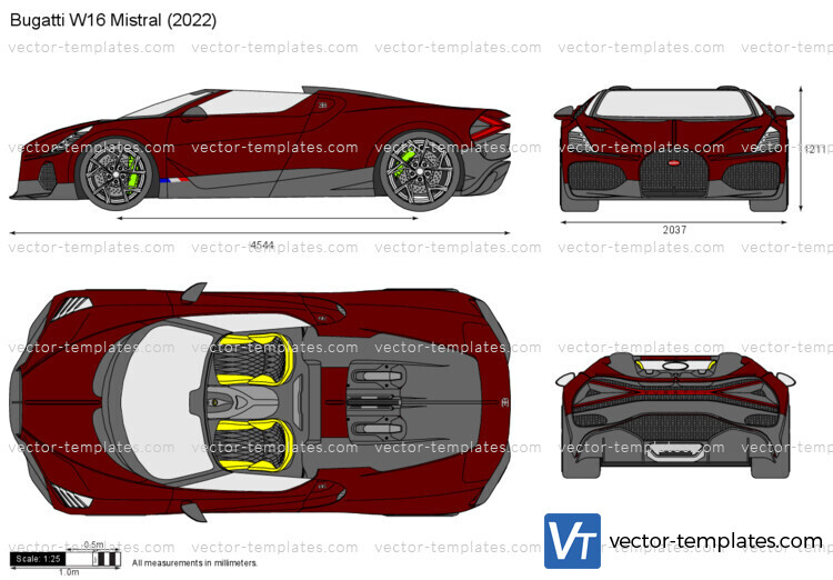 Bugatti W16 Mistral