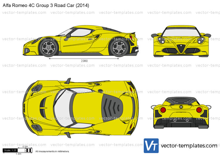 Alfa Romeo 4C Group 3 Road Car