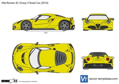 Alfa Romeo 4C Group 3 Road Car