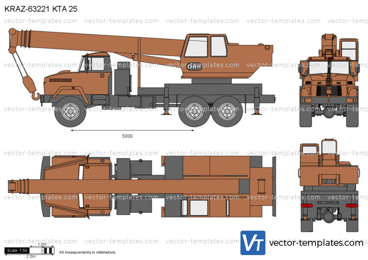 KRAZ-63221 KTA 25