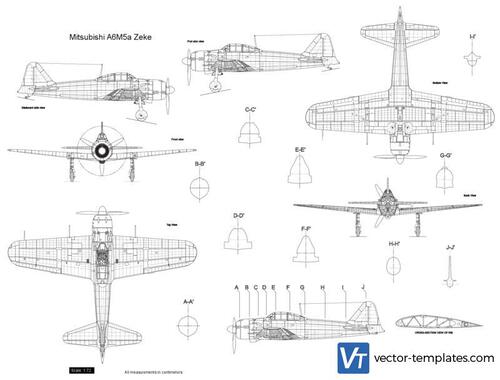 Mitsubishi A6M5a Zeke