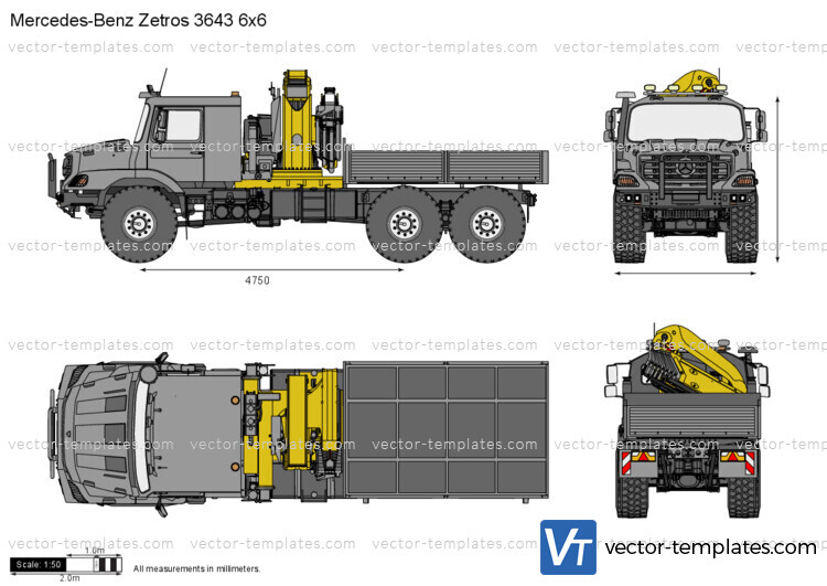 Mercedes-Benz Zetros 3643 6x6