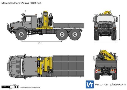 Mercedes-Benz Zetros 3643 6x6