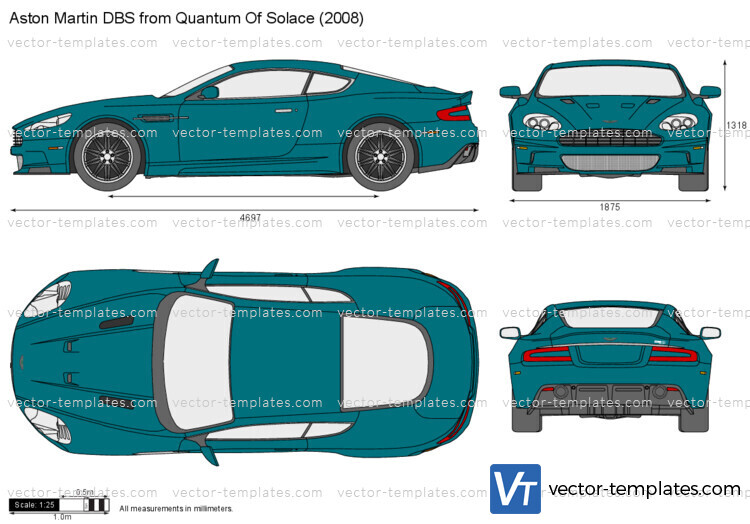 Aston Martin DBS V12 from Quantum Of Solace