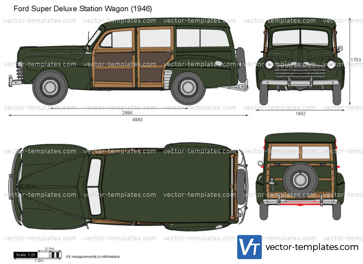 Ford Super Deluxe Station Wagon